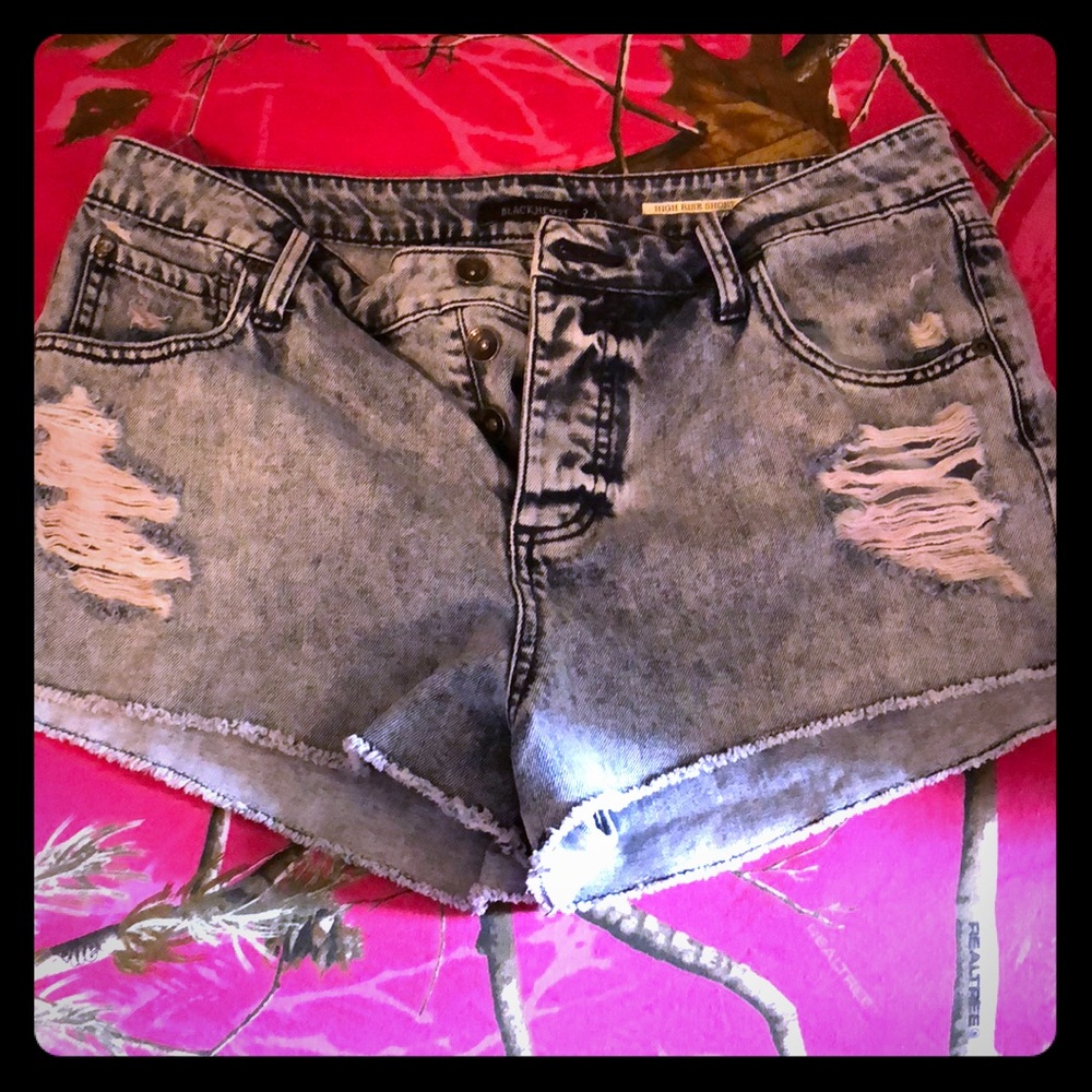 Blackheart High Rise Shorts